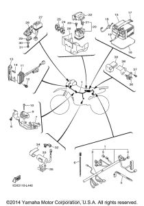 WR450F Электрика
