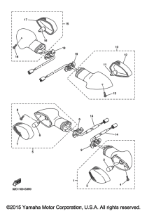 WR250R Поворотники