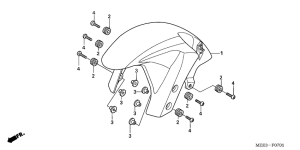  Переднее крыло