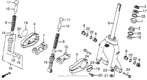 NB50 Передняя вилка