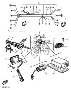 TT600R Электрика 1