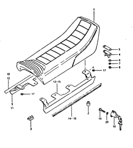 GSX400 Пружина