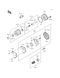 KL650 Масляный насос