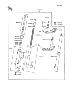  Передняя вилка
