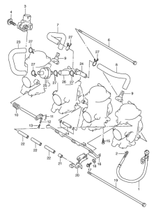 GSX-R600 Карбюратор fittings