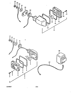 GS450 Поворотники