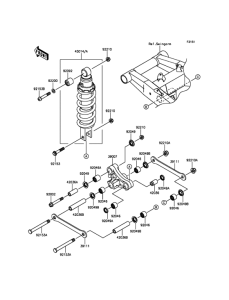 ZR800 Подвеска  /  амортизатор
