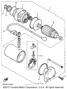 YX600W Стартер