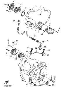 XT600KN (20KW) Масляный насос