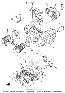 XS500E Впускная система