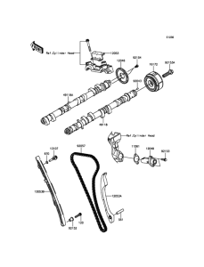ZG1400 Распред вал