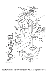 XC155 Топливный бак