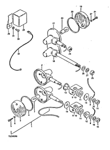TS250 Поворотники