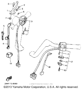 XVZ12DWC Handle switch - lever