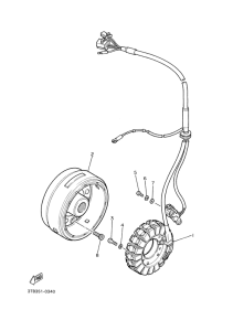 XT600E Генератор