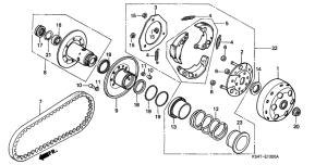 CN250 Вариатор