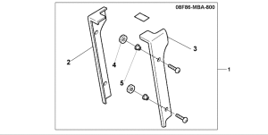 VT750DCA3 Радиатор cover