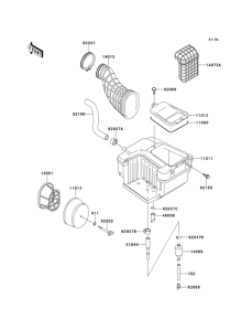  Воздушный фильтр