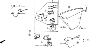 VT500C Right side cover