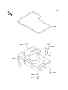 ZX600 Маслянный поддон