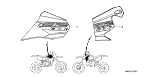 CR80RB Label read the manual