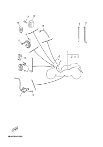 YP125R Электрика 2