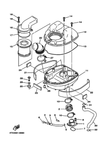 TDM850 Впускная система