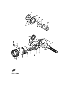 XC180 ｸﾗﾝｸｼﾔﾌﾄ. ﾋﾟｽﾄﾝ