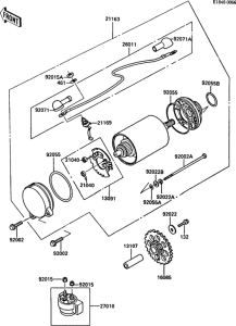 ZX900 Стартер