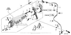 CMX300 Передний суппорт