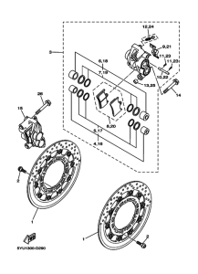 MT01 Передний суппорт