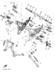 FJ1200 Soporte . apoyapie