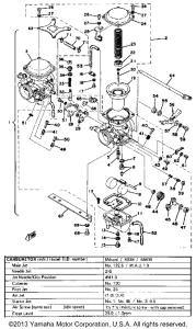 XS650D Карбюратор