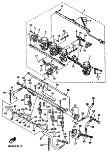 GTS1000A GTS1000AF Масляный насос