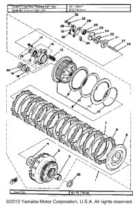 XS1100F Сцепление