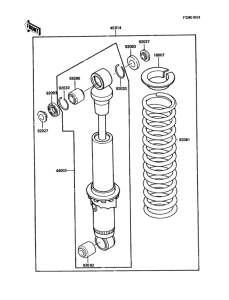 KDX80 Амортизатор