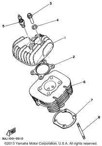 RT100H Головка цилиндров