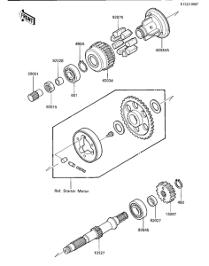 ZL600 Промежуточный вал
