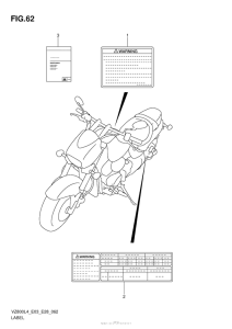 VZ800 Label (Vz800L4 E28)