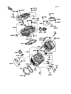 VN1500 Головка цилиндров