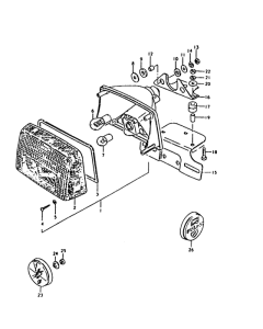 GS1000 Задний комбинированный сигнал