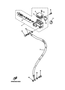  Передний тормозной цилиндр