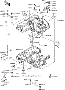 ZG1200 Картер двигателя