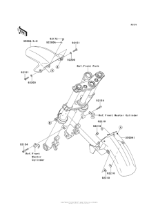  Крыло переднее