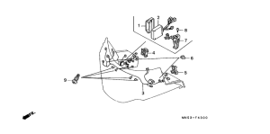 GL1500A Fairing sub harness
