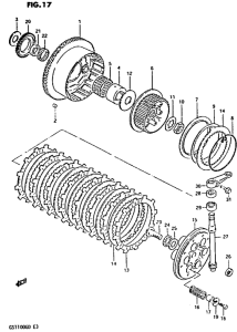 GS1100 Бендикс