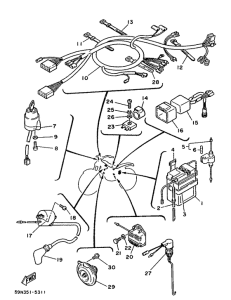 TY250S Электрика 1