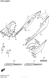 GW250 Frame Cover (Gw250L5 P33)