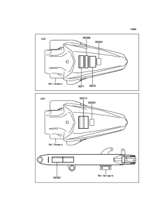 KX100 Лейбл предостережения