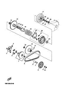 YP125R Бендикс